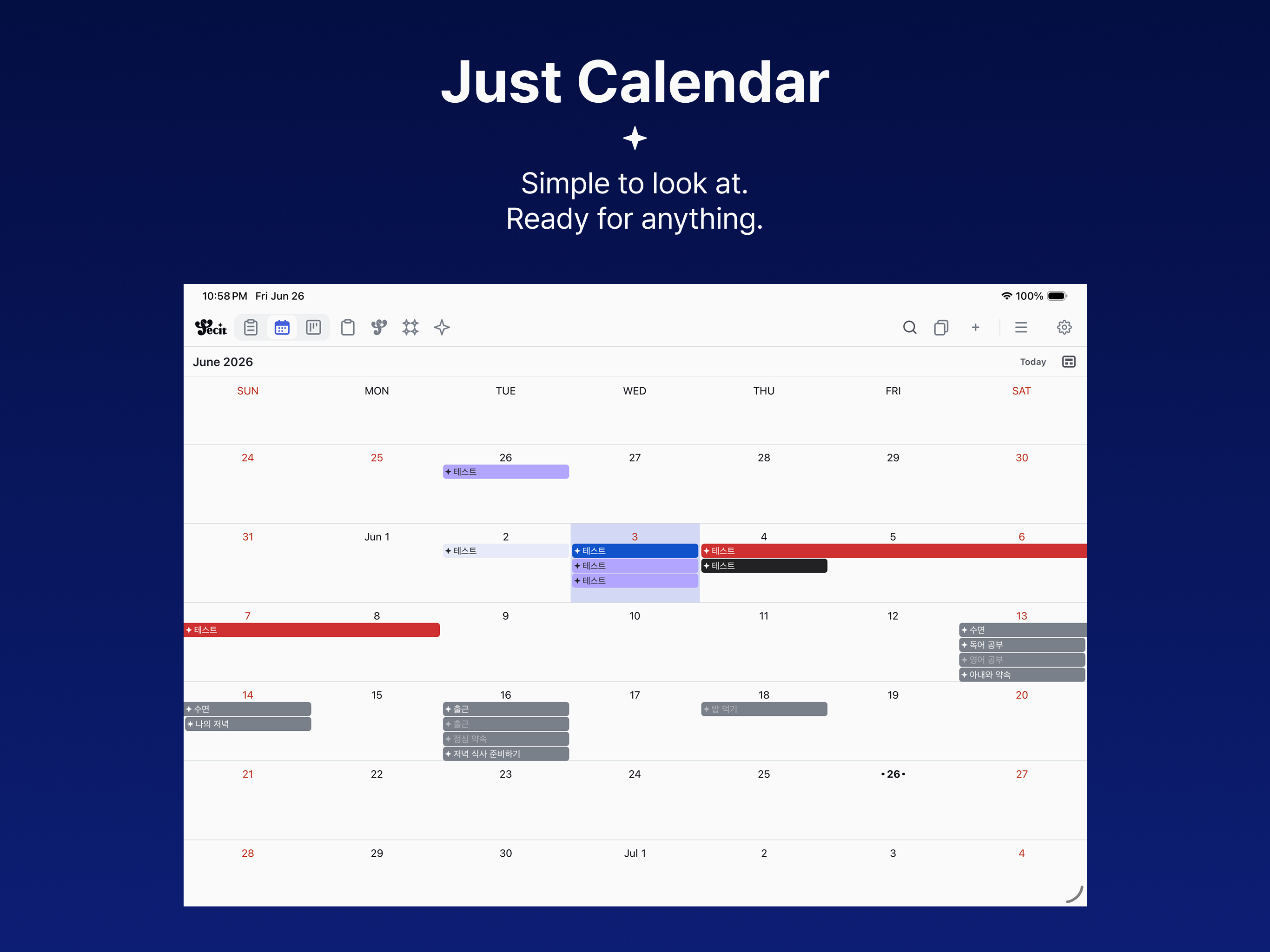 Calendar